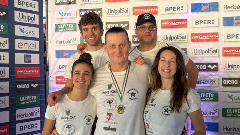 Casale Nuoto Master: titolo italiano e ottimi piazzamenti